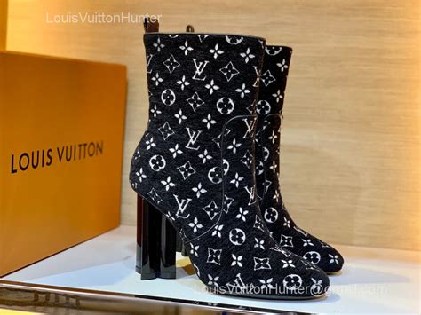 louis vuitton silhouette ankle boot replica|louis vuitton boots monogram.